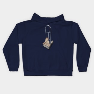 On-the-Go Baby Chariot by Dystopomart Kids Hoodie